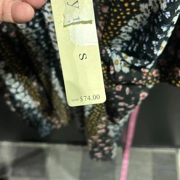 Cyrus Kimono,Duster,coverup,lightweight sheer Daisy pattern, multiwear - Picture 10 of 11